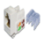Модуль Lanmaster TWT-OK45UTP/5E-WH информ. KeystoneRJ45 кат.5E UTP бел. (упак.:1шт)