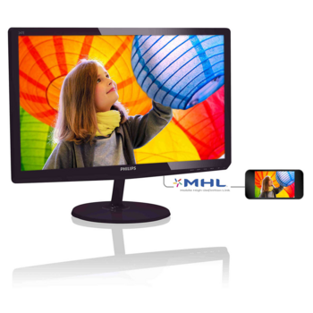 Монитор LCD PHILIPS 23.6" 247E6QDAD (00/01) Black-Cherry {IPS LED 1920x1080 5ms 16:9 250cd 178°/178° DVI HDMI D-Sub}