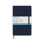 Блокнот Moleskine CLASSIC SOFT QP619B20 Large 130х210мм 192стр. пунктир мягкая обложка синий сапфир