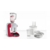 Кухонная машина Bosch Mum5 MUM58720 планетар.вращ. 1000Вт красный/серебристый