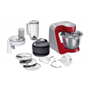 Кухонная машина Bosch Mum5 MUM58720 планетар.вращ. 1000Вт красный/серебристый