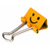 Зажимы Deli 8487 smile 19мм ассорти (упак.:40шт) пластиковая туба