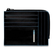 Чехол для кредитных карт Piquadro Blue Square PU1243B2R/N черный натур.кожа