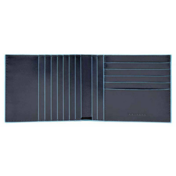 Кошелек мужской Piquadro Blue Square PU1241B2R/BLU2 синий натур.кожа