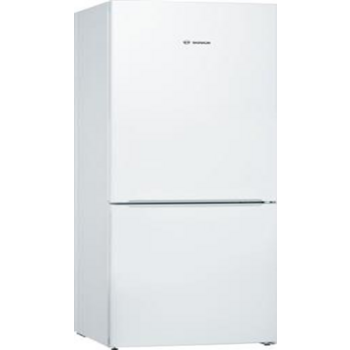 Холодильники с нижней морозильной камерой BOSCH 185х60х60, объем камер 223+94 л, морозильная камера снизу, белый