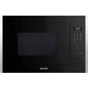 Встраиваемая микроволновая печь GORENJE Встраиваемая микроволновая печь GORENJE/ 25 л, 900 Вт, гриль: 1100 Вт, электронное управление, черная