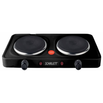 Плита Электрическая Scarlett SC-HP700S12 черный эмаль (настольная)