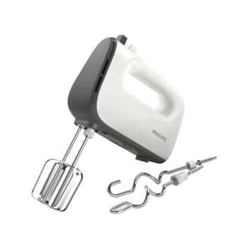 Миксер ручной Philips HR3740/00 450Вт белый/серый