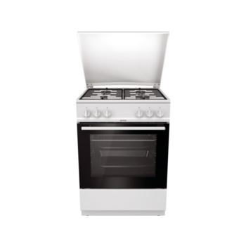 Газовая плита GORENJE Газовая плита GORENJE/ 85x60x60, газовая, 74 л, электроподжиг, белый