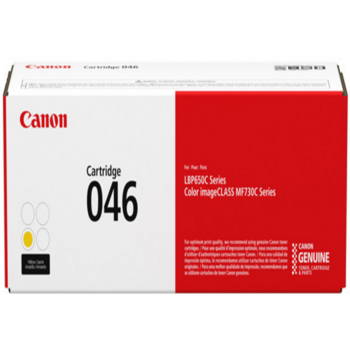 Картридж лазерный Canon 046Y 1247C002 желтый (2300стр.) для Canon i-SENSYS LBP650/MF730