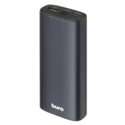 Buro RB-10000 Мобильный аккумулятор 10000mAh 3A Quick Charge 3.0, Power Delivery 18W 2xUSB серебристый (RB-10000-QC)