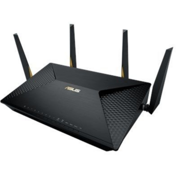 ASUS BRT-AC828 // роутер 802.11b/g/n/ac, до 800 + 1734 Мбит/c, 2,4 + 5 гГц, 4 антенны, USB, GBT LAN, M.2 до 80мм ; 90IG01T0-BM3100