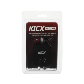 Конвертер Kicx HL02MS черный двухканальный (упак.:1шт)
