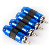 Коннектор Kicx RCA-4BL (упак.:4шт)