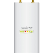 UBIQUITI RocketM2 Точка доступа Wi-Fi, AirMax, 2x RP-SMA, 2x2 MIMO, Рабочая частота 2412-2462 МГц, Выходная мощность 29 дБм