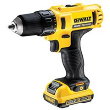 Дрель-шуруповерт DeWalt DCD710C2-KS 180Вт аккум. патрон:быстрозажимной (кейс в комплекте)