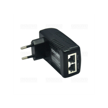 Инжектор PoE Osnovo Midspan-1/151 10/100BASE-T 15.4Вт 100-240В(АС)