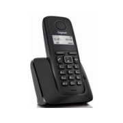 Р/Телефон Dect Gigaset A116 RUS черный АОН
