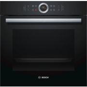 Встраиваемая электрическая духовка BOSCH !! 59.5x59.5x54.8 см, 71л, дисплей, 13 режимов, пиролиз, телескоп. на 2 уровнях, 4 стекла, черный