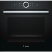 Встраиваемая электрическая духовка BOSCH !! 59.5x59.5x54.8 см, 71л, дисплей, 13 режимов, EcoClean, 3 стекла, черный