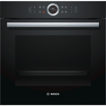 Встраиваемая электрическая духовка BOSCH !! 59.5x59.5x54.8 см, 71л, дисплей, 13 режимов, EcoClean, 3 стекла, черный