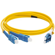Патч-корд Lanmaster LAN-2LC-2SC/SU-3.0 2x9/125 OS1/OS2 LC дуплекс-SC дуплекс 3м LSZH оранжевый