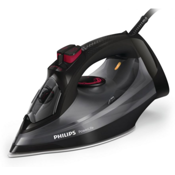 PHILIPS GC2998/80 PowerLife Утюг, стальная подошва, автоотключение, защита от накипи, функция капля-стоп, чёрный