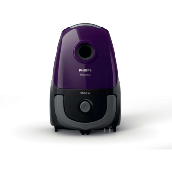 Пылесос Philips Пылесос Philips/ 2000Вт, 350 Вт, фильтр Super Clean Air, универсальная щётка пол-ковер, щелевая насадка, щетка 2в1, насадка для паркета, цвет черный/фиолетовый