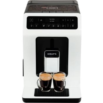 Кофемашина Krups EA890110 1450Вт белый/черный