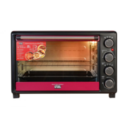 Мини-печь GFGril GFO-30 Grill Plus 30л. 1500Вт красный/черный
