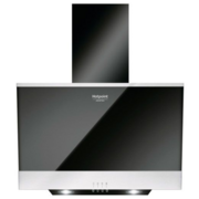 Вытяжка каминная Hotpoint-Ariston HHVP 6.6F LM K черный/нержавеющая сталь управление: кнопочное (1 мотор)