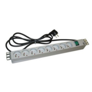 Блок распределения питания Molex 25.D0150P3 гор.размещ. 8xSchuko базовые 16A Schuko 2м
