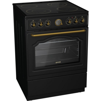 Плита Электрическая Gorenje EC62CLB антрацит стеклокерамика