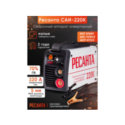 Сварочный аппарат Ресанта САИ-220К инвертор ММА DC 7.2кВт
