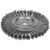 Щетка дисковая по мет. Stayer 35120-200 d=200мм d(посад.)=22мм (угловые шлифмашины)