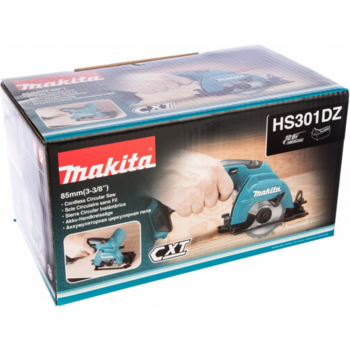 Циркулярная пила (дисковая) Makita HS301DZ (ручная) D диска.:85мм