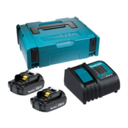 Батарея аккумуляторная Makita BL1815Nx2 LXT 18В 1.5Ач Li-Ion (З/У в компл.) (197143-8)
