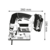 Bosch GST 18 V-LI B [06015A6100] { 18 В, 4.0 Ач, 2700 ход/мин, без акк и зу }
