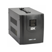 Стабилизатор напряжения IEK Home 2кВА однофазный черный (IVS20-1-02000)