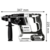 Перфоратор Bosch GBH 18V-26 патрон:SDS-plus уд.:2.6Дж 18Вт аккум. (кейс в комплекте)