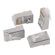 Коннектор ITK (CS3-1C5EF) FTP кат.5E RJ45 прозрачный