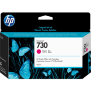 Картридж струйный HP 730 P2V63A пурпурный (130мл) для HP DJ T1700