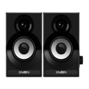 Колонки Sven SPS-517 2.0 черный 6Вт