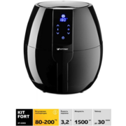 Аэрогриль Kitfort КТ-2203 1500Вт черный