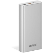 HIPER MPX20000 SILVER Мобильный аккумулятор Li-Pol 20000mAh 3A+3A+2.4A 2xUSB 1xType-C серебристый
