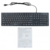 Клавиатура Оклик 520M2U черный/черный USB slim Multimedia