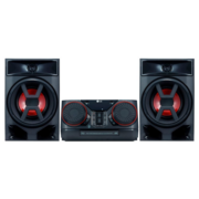 Минисистема LG CK43 черный 300Вт CD CDRW FM USB BT