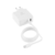 Сетевое зар./устр. Digma DGPD-45W-WG 45W 3A+2.4A (PD) USB-C/USB-A универсальное белый