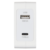Сетевое зар./устр. Digma DGPD-45W-WG 45W 3A+2.4A (PD) USB-C/USB-A универсальное белый
