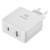 Сетевое зар./устр. Digma DGPD-45W-WG 45W 3A+2.4A (PD) USB-C/USB-A универсальное белый